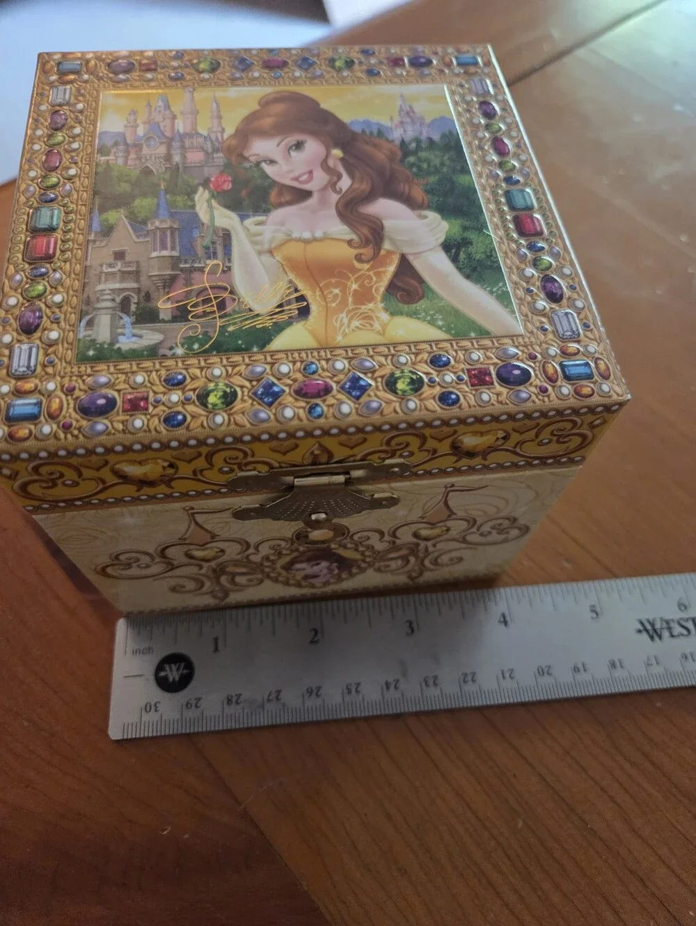 Disney Beauty And The Beast Music Jewelry Box